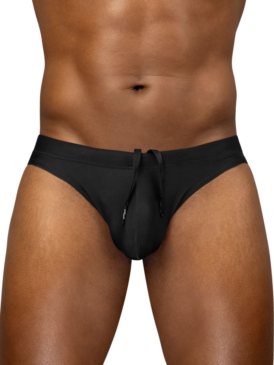 ErgoWear EW1830 Elite Performance Mens Premium Swim Thongs Black