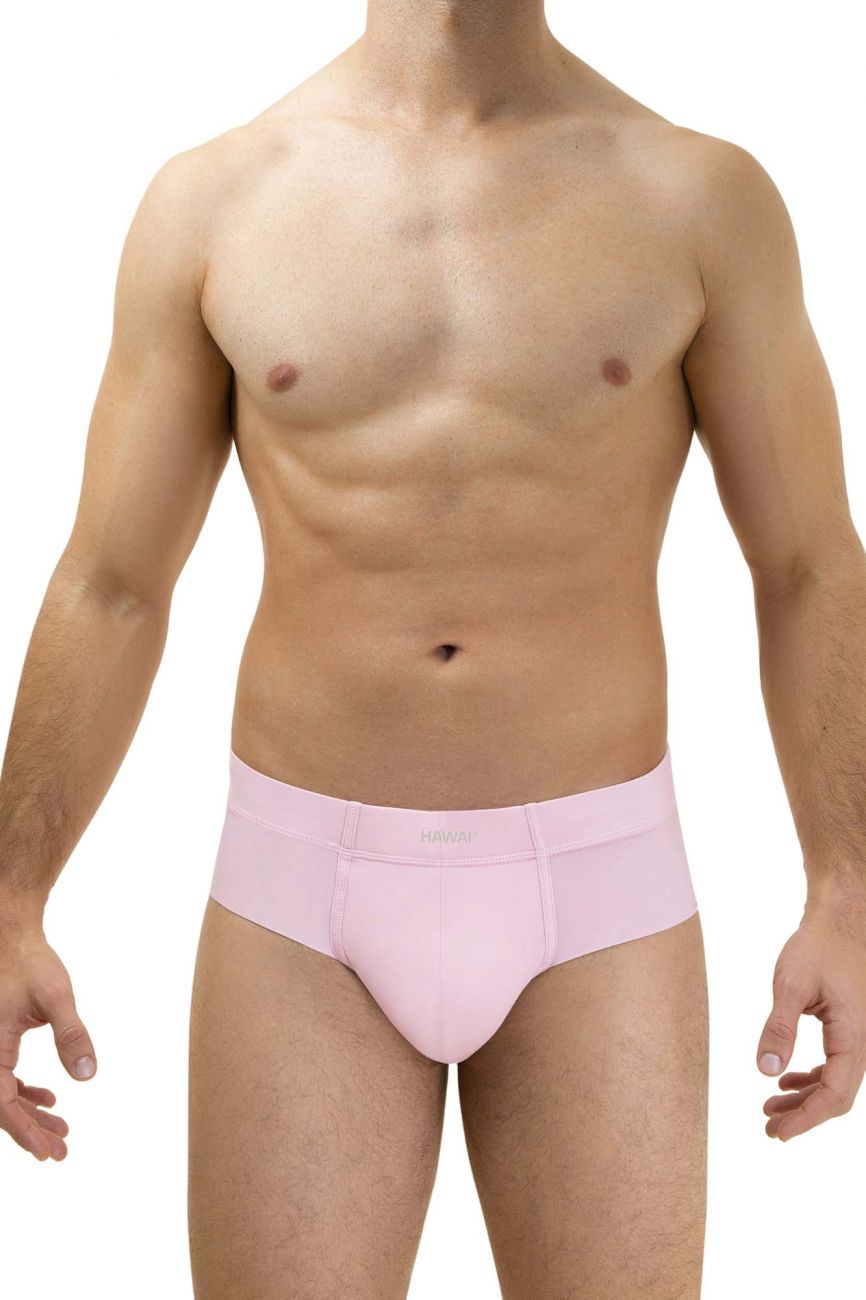 HAWAI 42141 Solid Hip Briefs Pink
