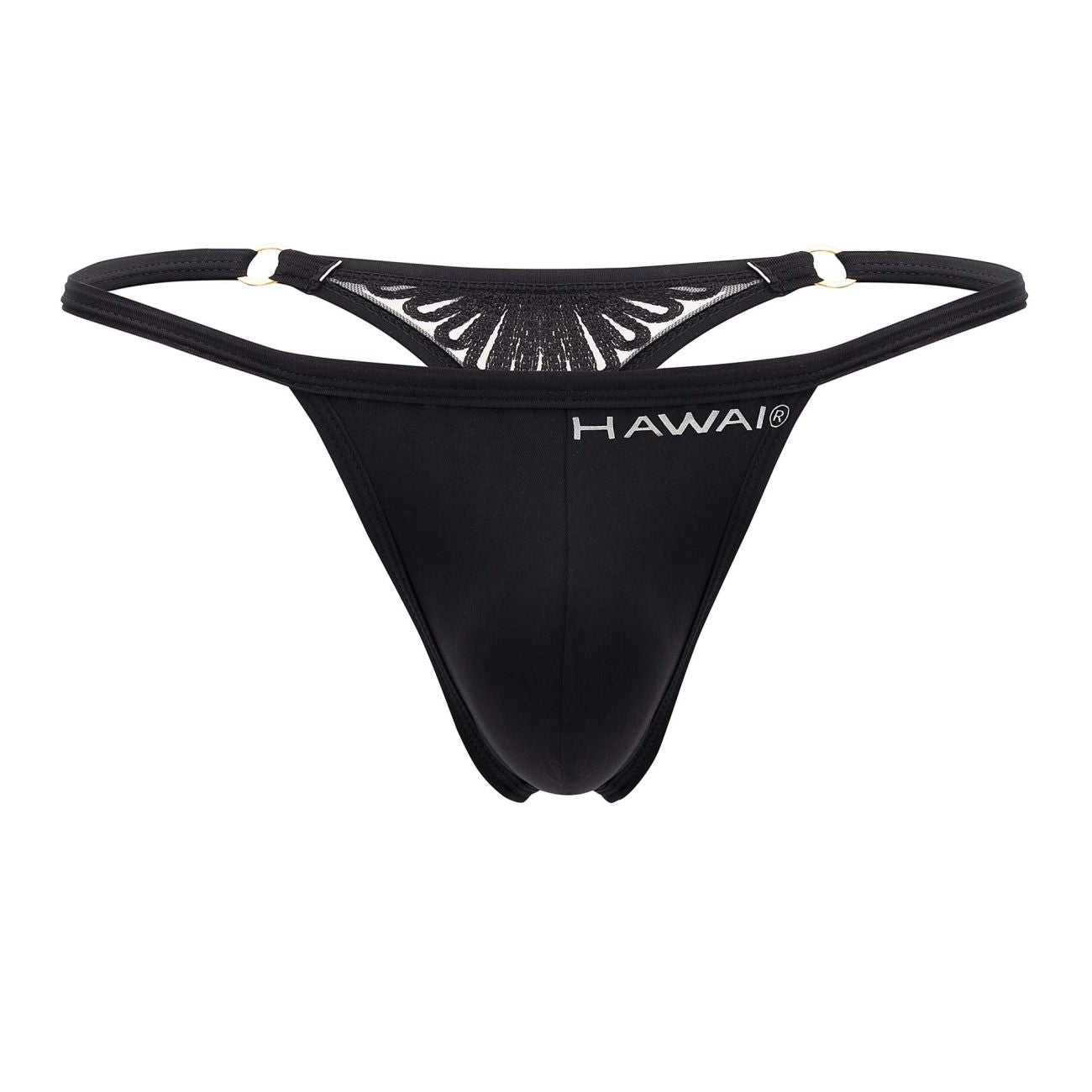 HAWAI 42317 Microfiber Thongs Black