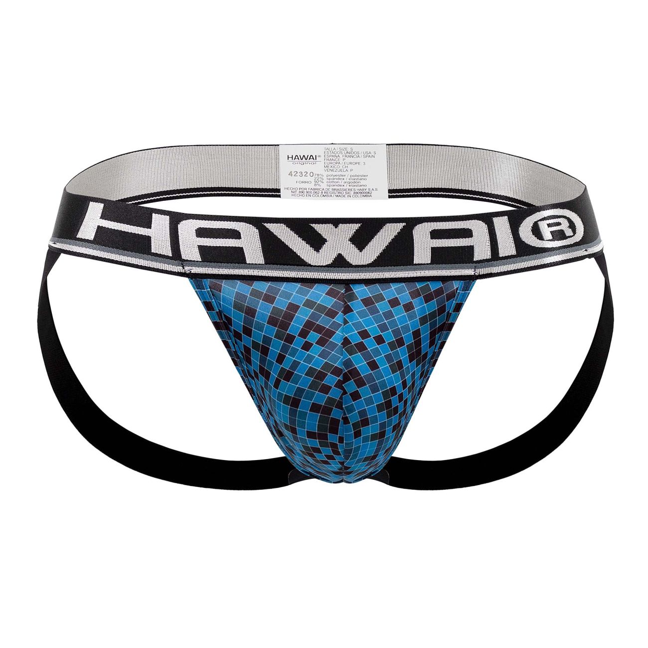 HAWAI 42320 Microfiber Jockstrap Blue