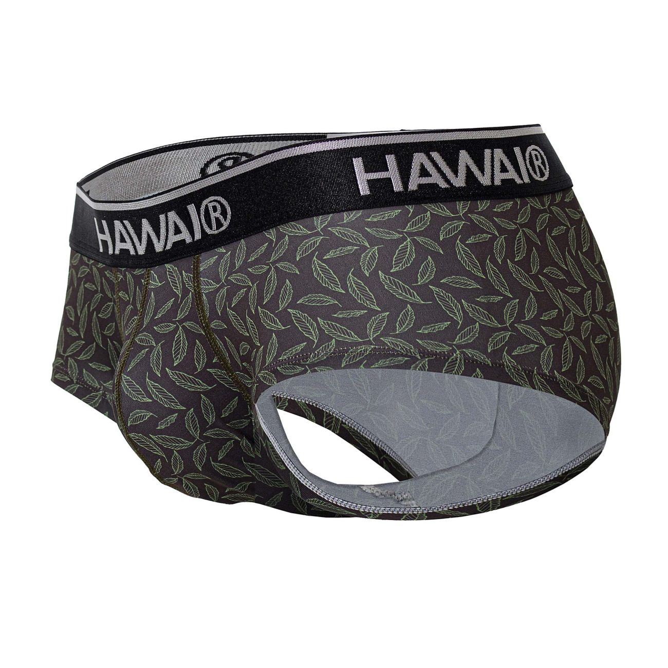 HAWAI 42380 Printed Briefs Green