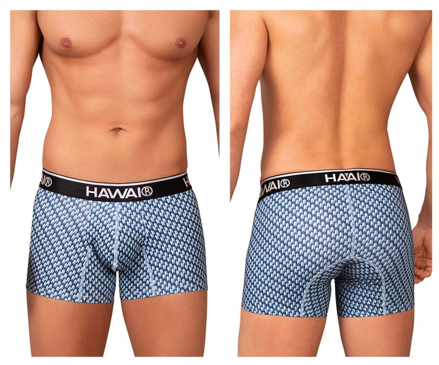 HAWAI 42420 Printed Trunks Blue