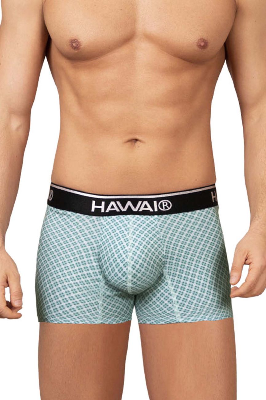 HAWAI 42421 Printed Trunks Green