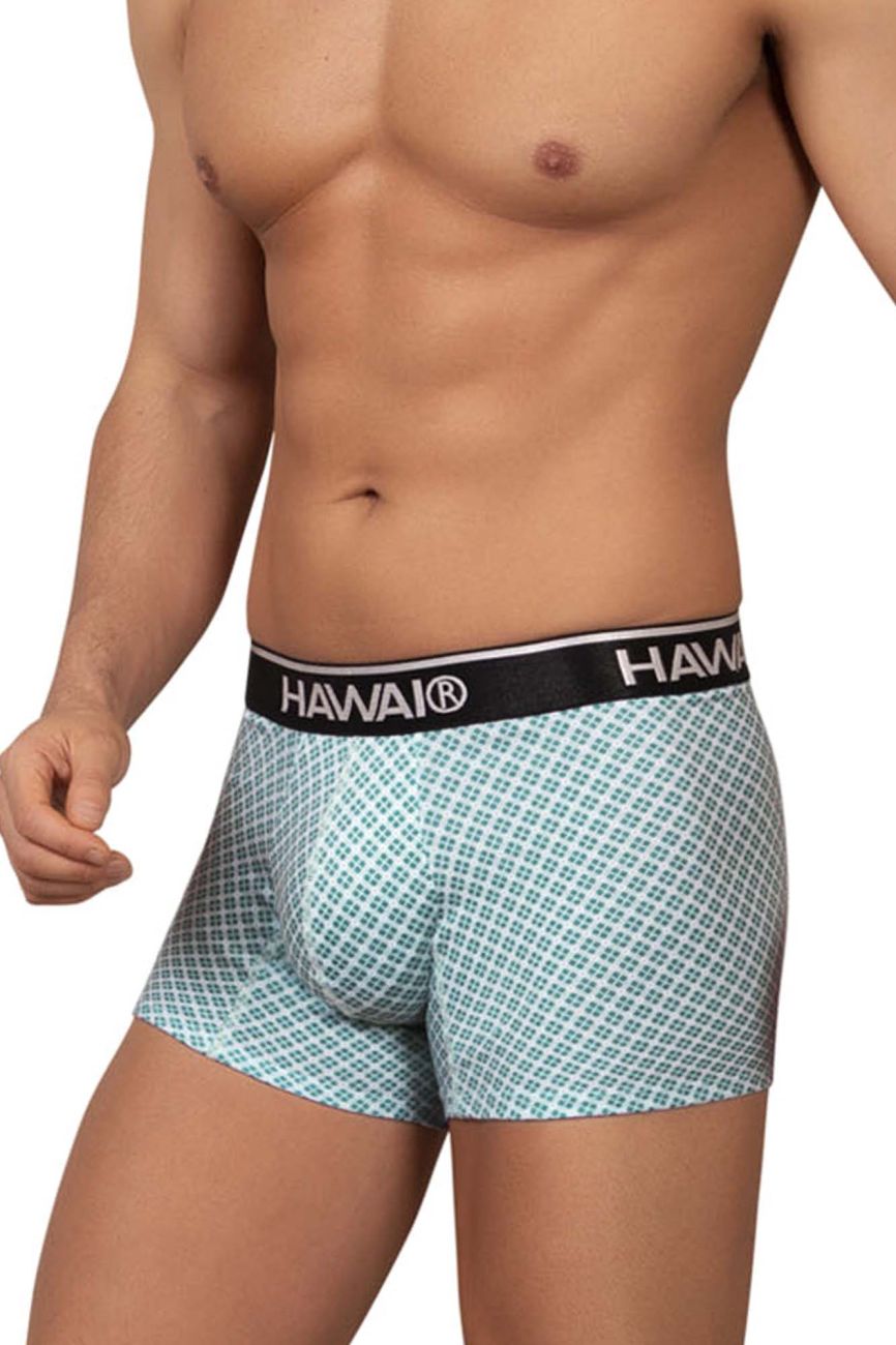 HAWAI 42421 Printed Trunks Green