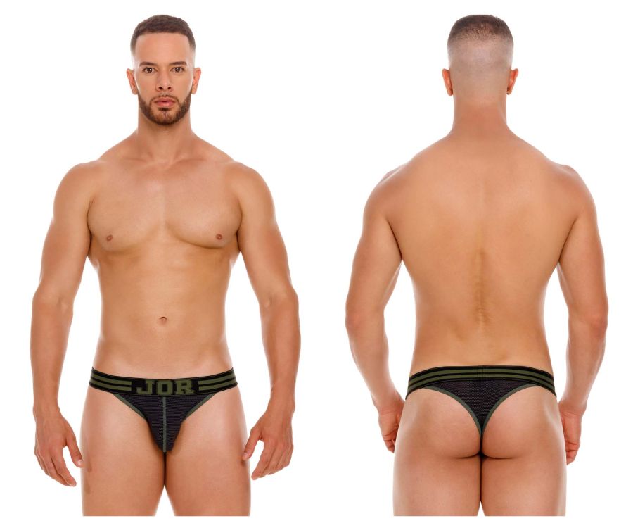 JOR 2060 College Thongs Black