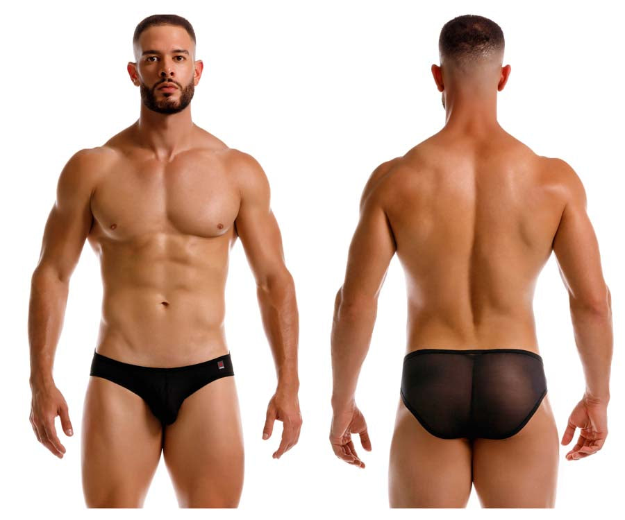 JOR 2241 Origin Male Seductive Bikini Briefs Black