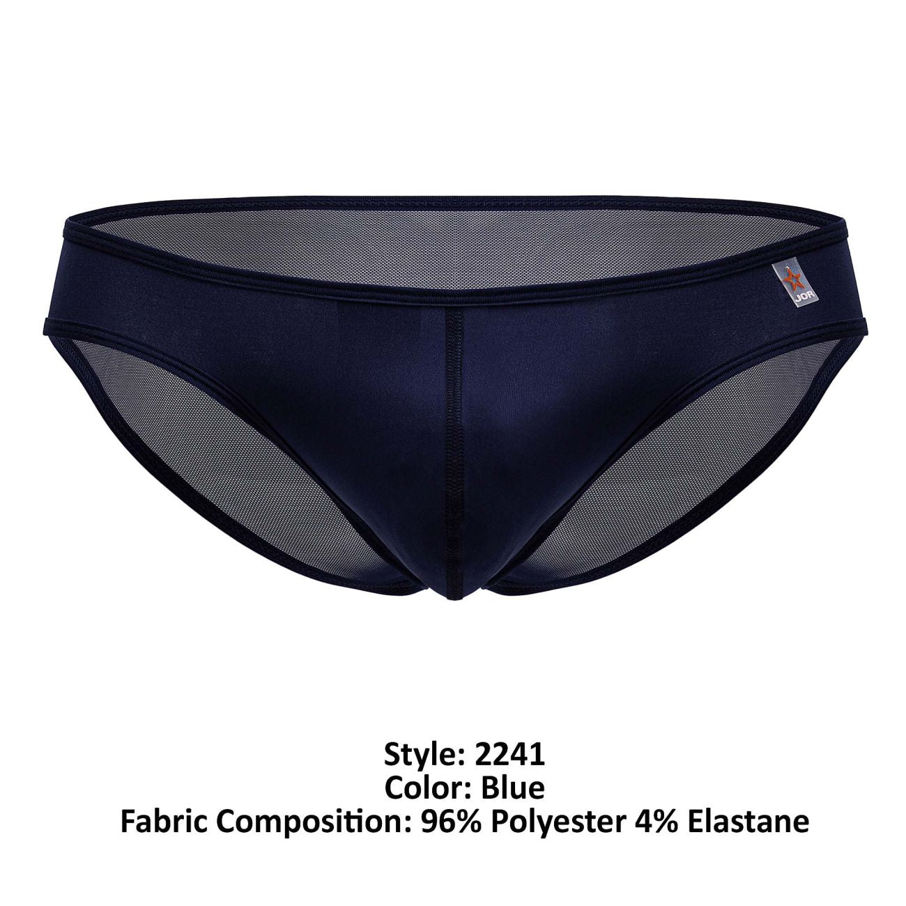 JOR 2241 Origin Male Seductive Bikini Briefs Blue