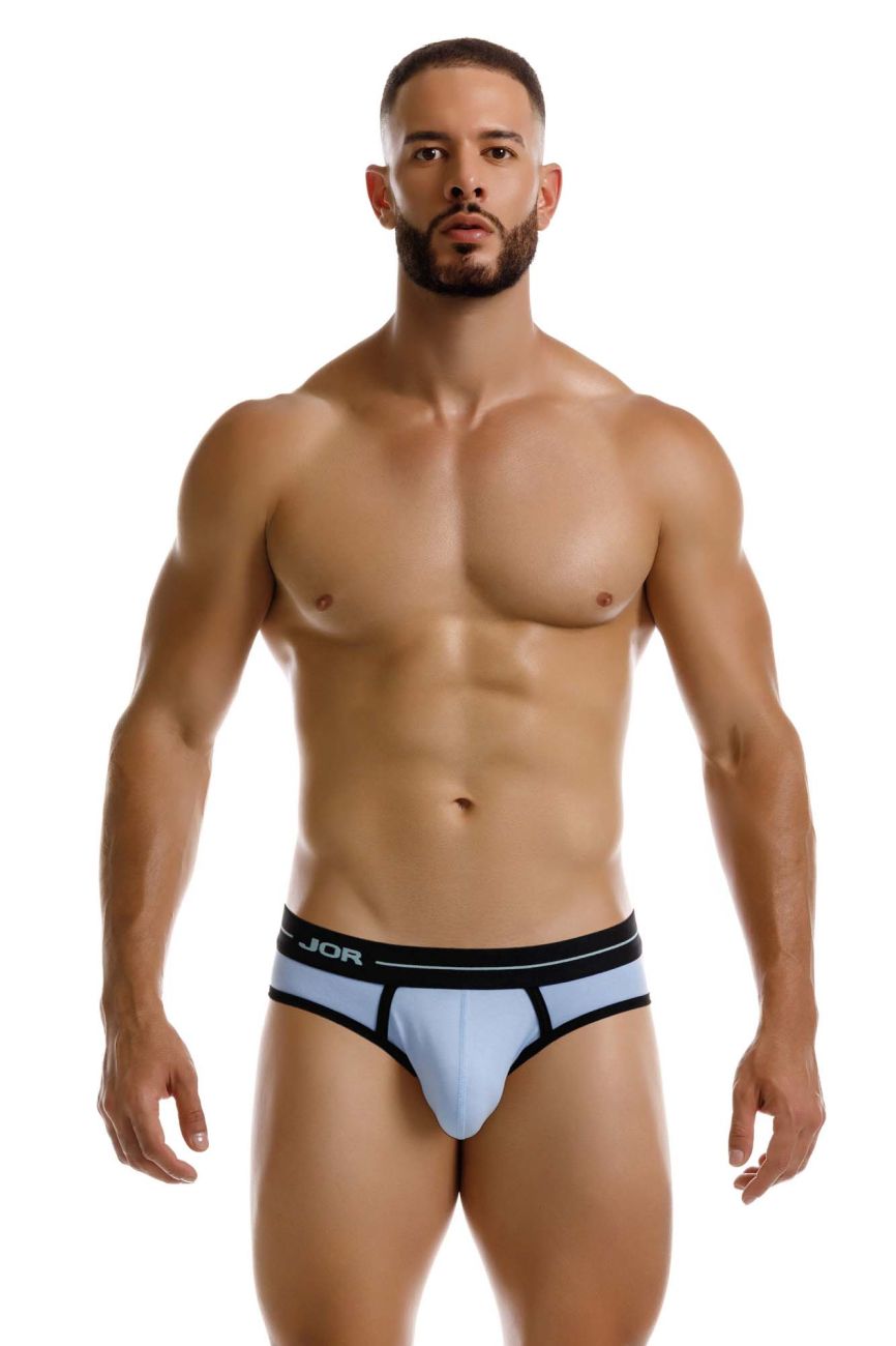 JOR 2244 Astra'Mens Low-Rise Bikini Briefs Blue