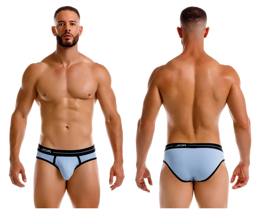 JOR 2244 Astra'Mens Low-Rise Bikini Briefs Blue