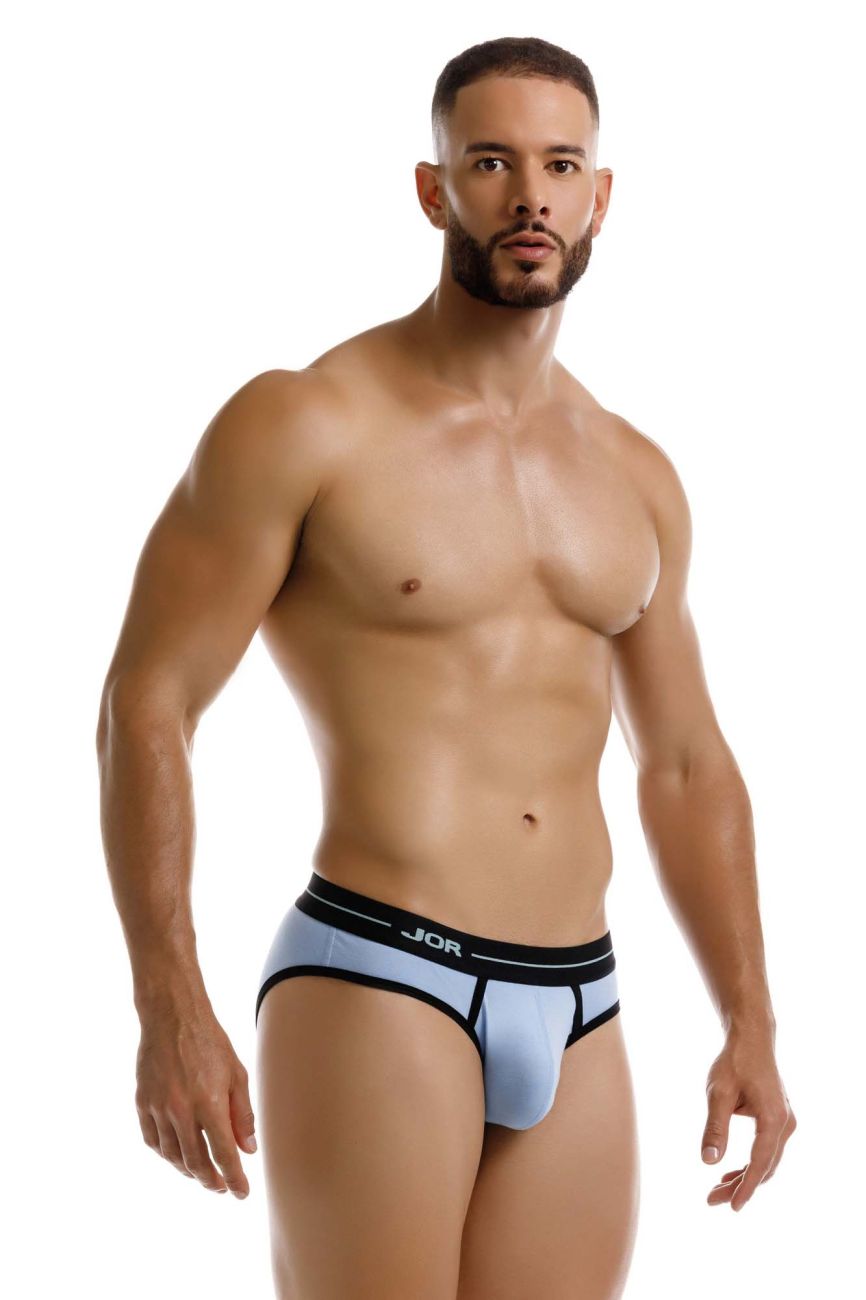 JOR 2244 Astra'Mens Low-Rise Bikini Briefs Blue