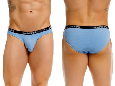 JOR 2346 Cannes Male Sporty Comfortable Bikini Blue Plus Sizes