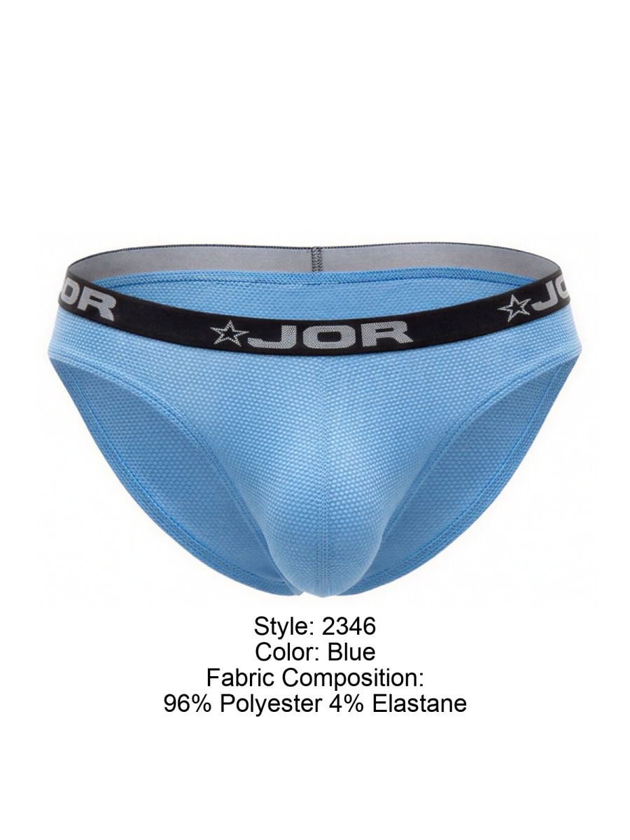 JOR 2346 Cannes Male Sporty Comfortable Bikini Blue Plus Sizes