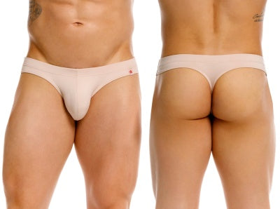 JOR 2349 Mens Invisible Under Clothes Thongs Beige Plus Sizes