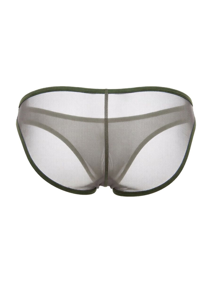 JOR 2353 Origin Mens Minimal Sleek Bikini Dark Green Plus Sizes