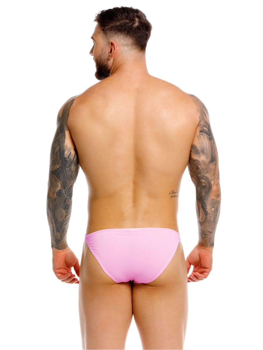 JOR 2355 Eros Mens Sexy Bold Design Bikini Pink Plus Sizes