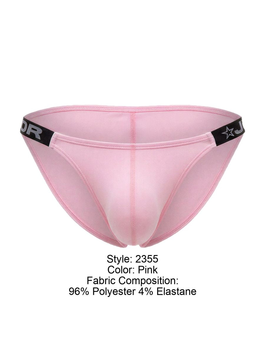 JOR 2355 Eros Mens Sexy Bold Design Bikini Pink Plus Sizes
