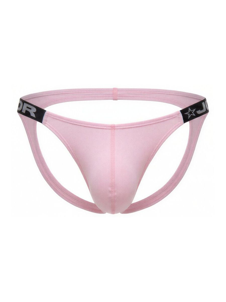 JOR 2356 Eros Mens Sexy Bold Design Jockstrap Pink Plus Sizes