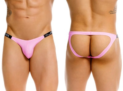 JOR 2356 Eros Mens Sexy Bold Design Jockstrap Pink Plus Sizes