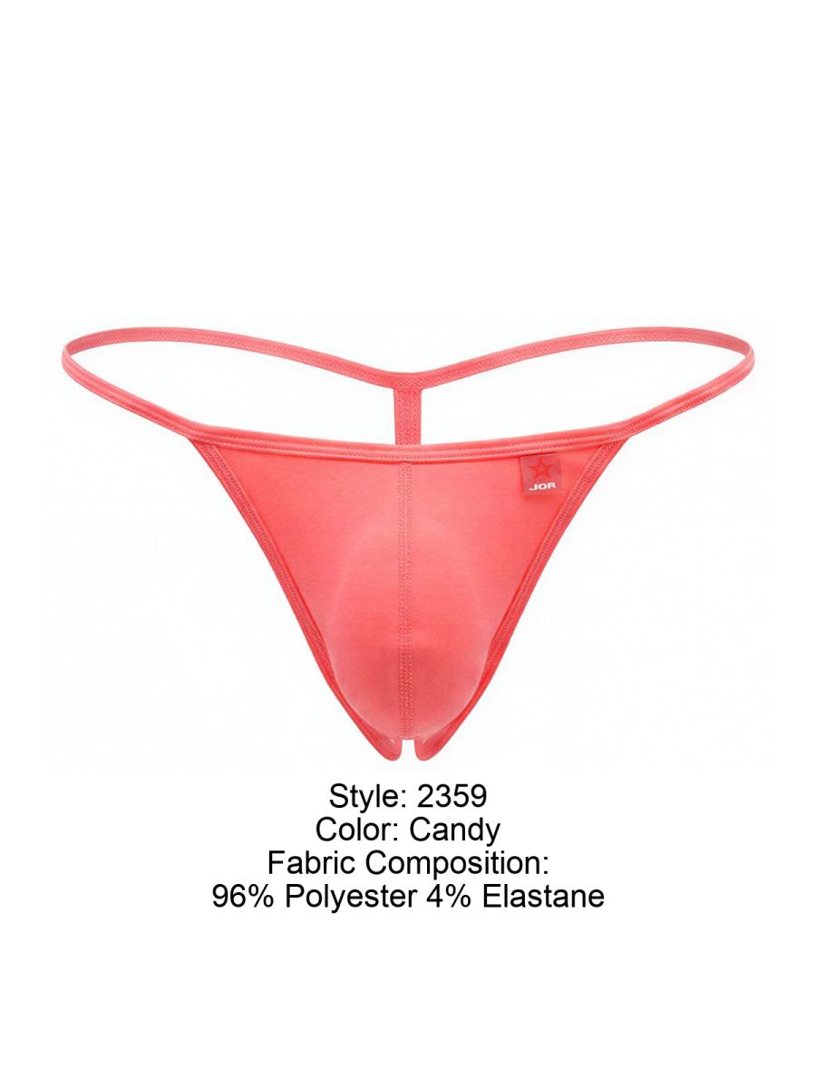 JOR 2359 Axel Male Light G-String with Barely-There Straps Candy Plus Sizes