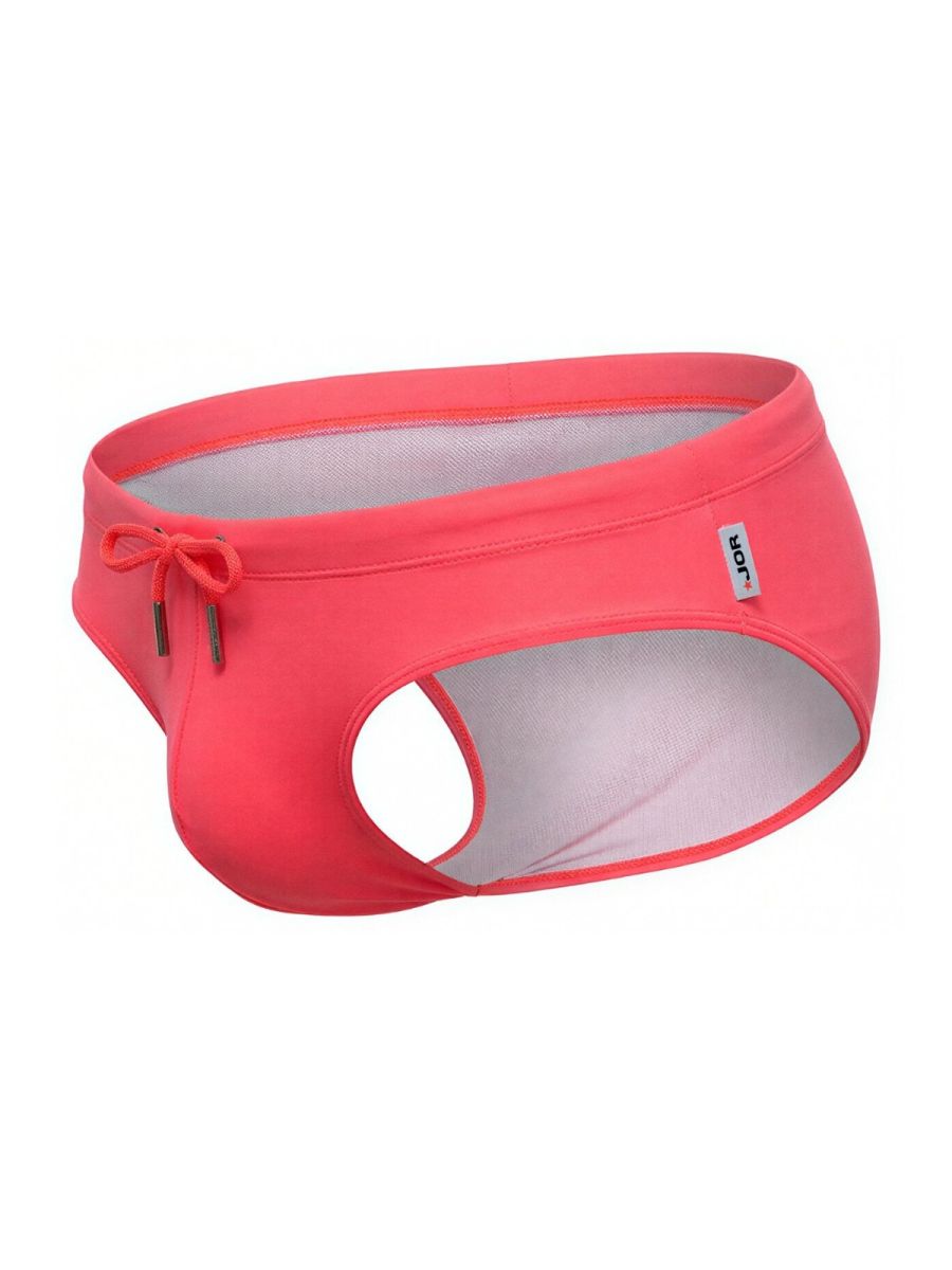 JOR 2387 Mens Pop of Colour Travel Swim Briefs Candy Plus Sizes