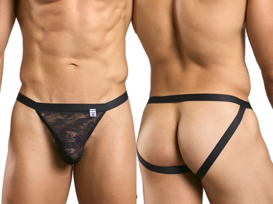 MaleBasics MBL82 Mens Extreme Sexy Jockstrap Black Lace