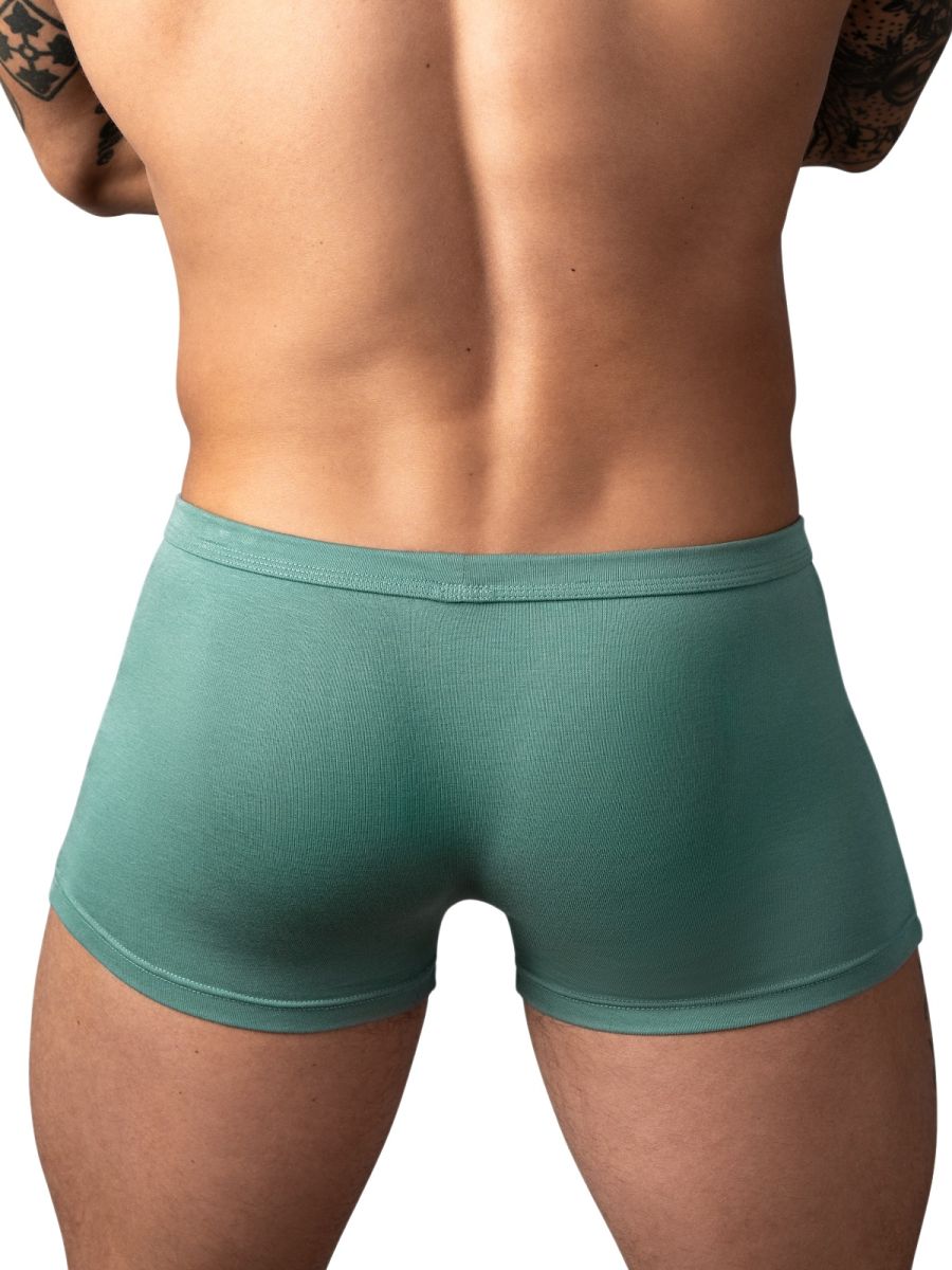 Male Power 150-308 Mens Soft & Eco Cozy Pouch Short Green