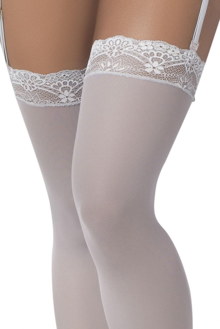 Mapale 1097 Mesh Thigh High Stockings