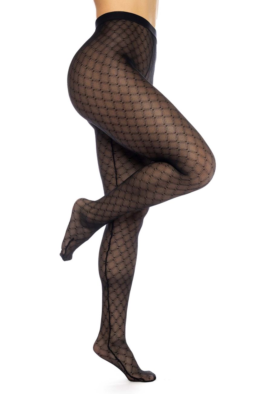 Mapale 1111 Diamond Mesh Pantyhose