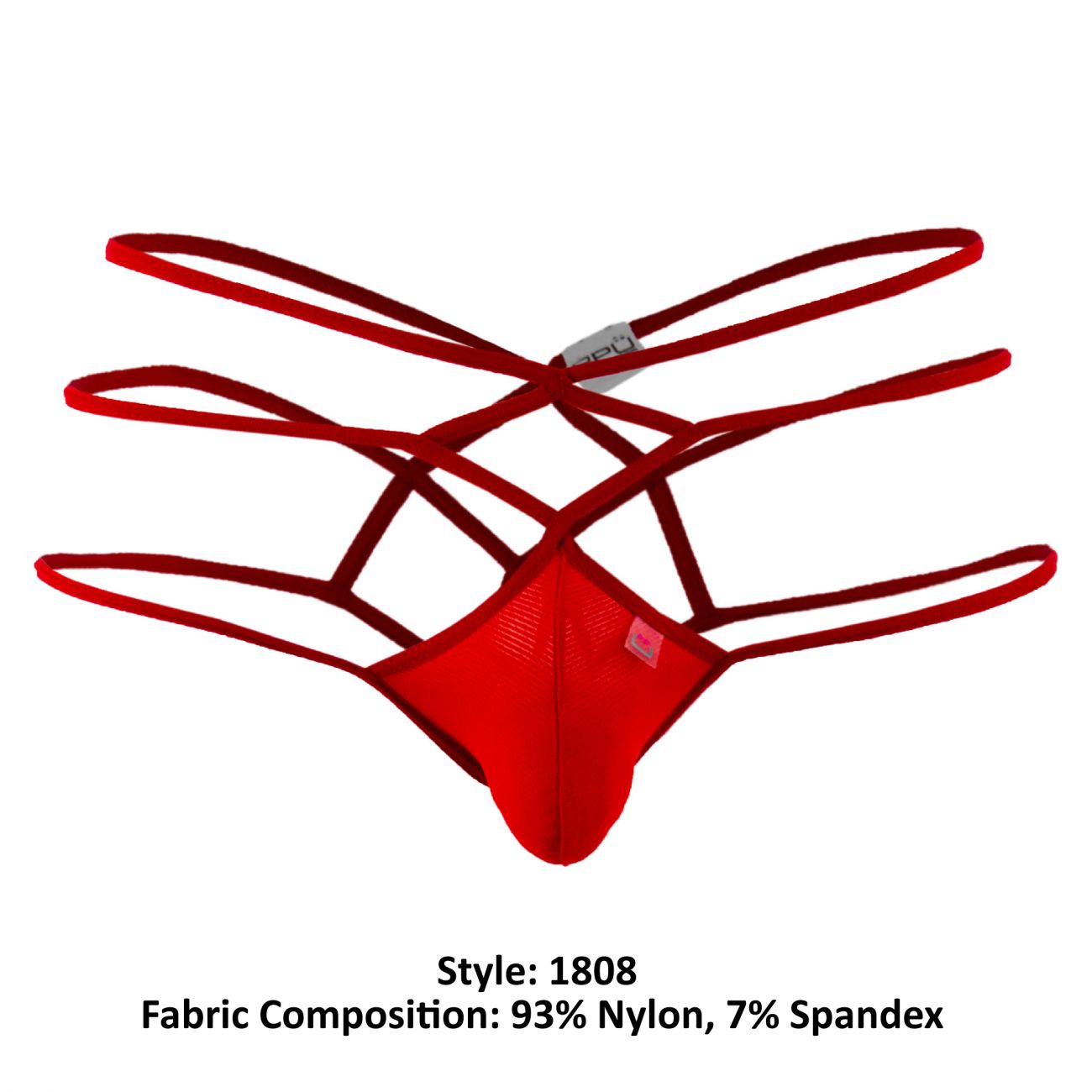 PPU 1808 Briefs Red