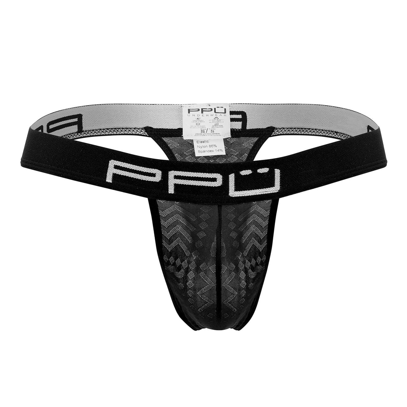 PPU 2301 Bulge Thongs Black