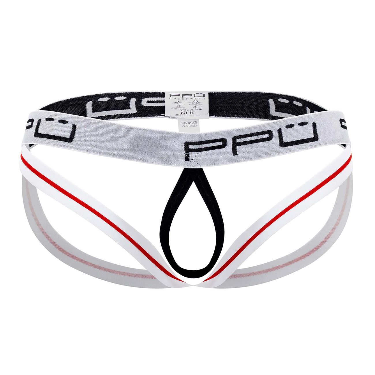 PPU 2304 Ball Lifter Jockstrap White