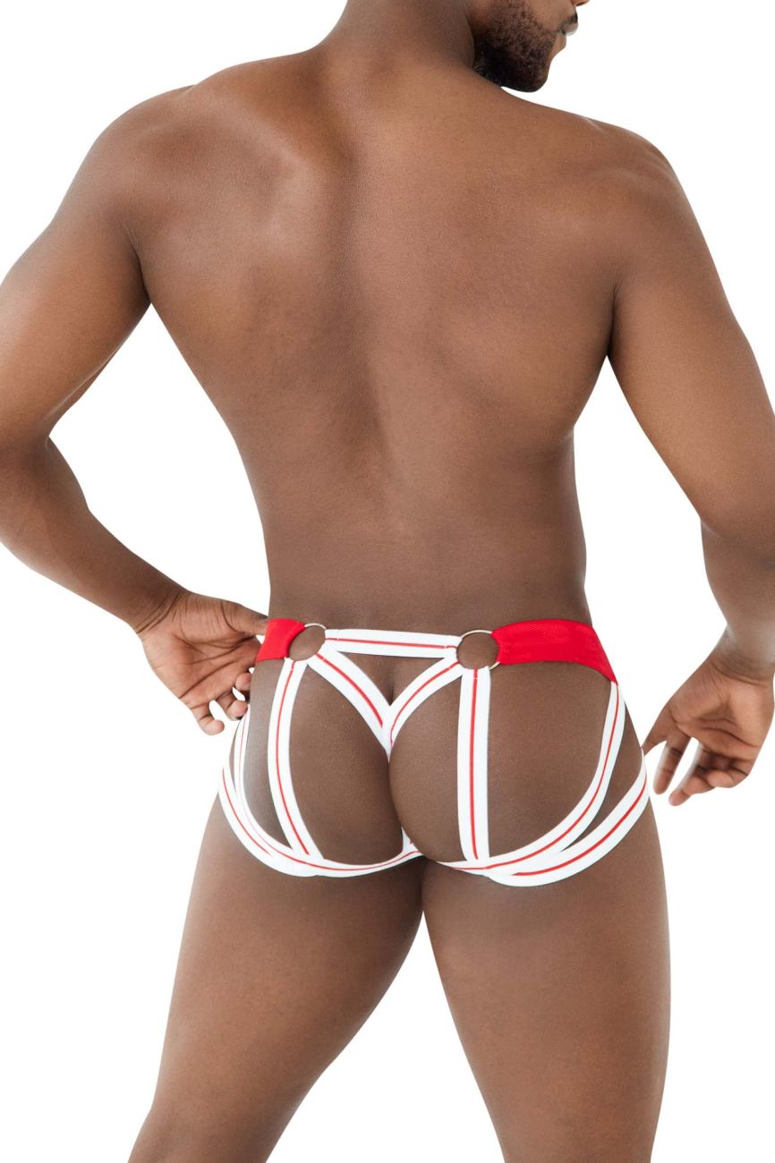 PPU 2305 Mesh Jockstrap Red