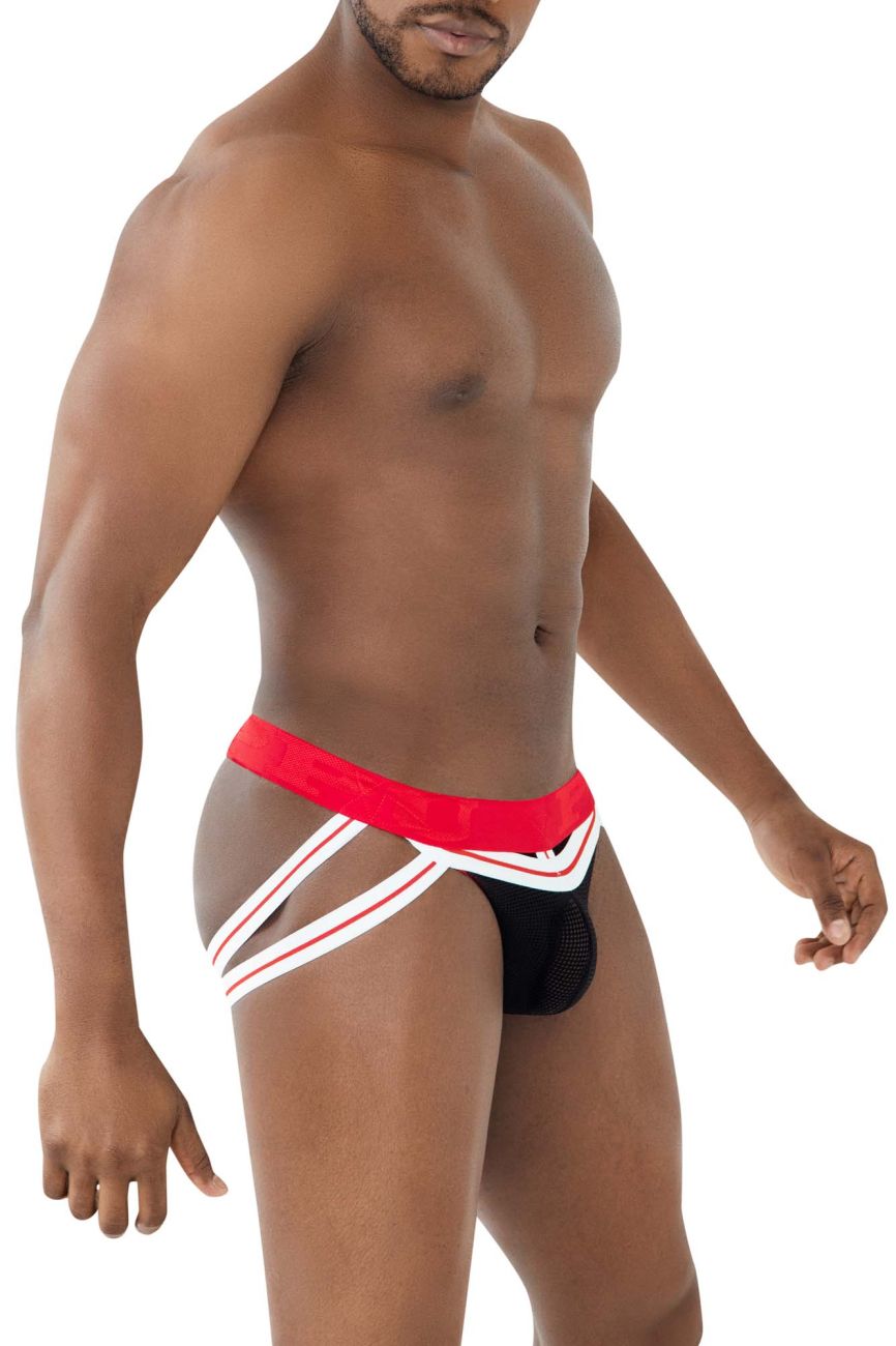 PPU 2305 Mesh Jockstrap Red