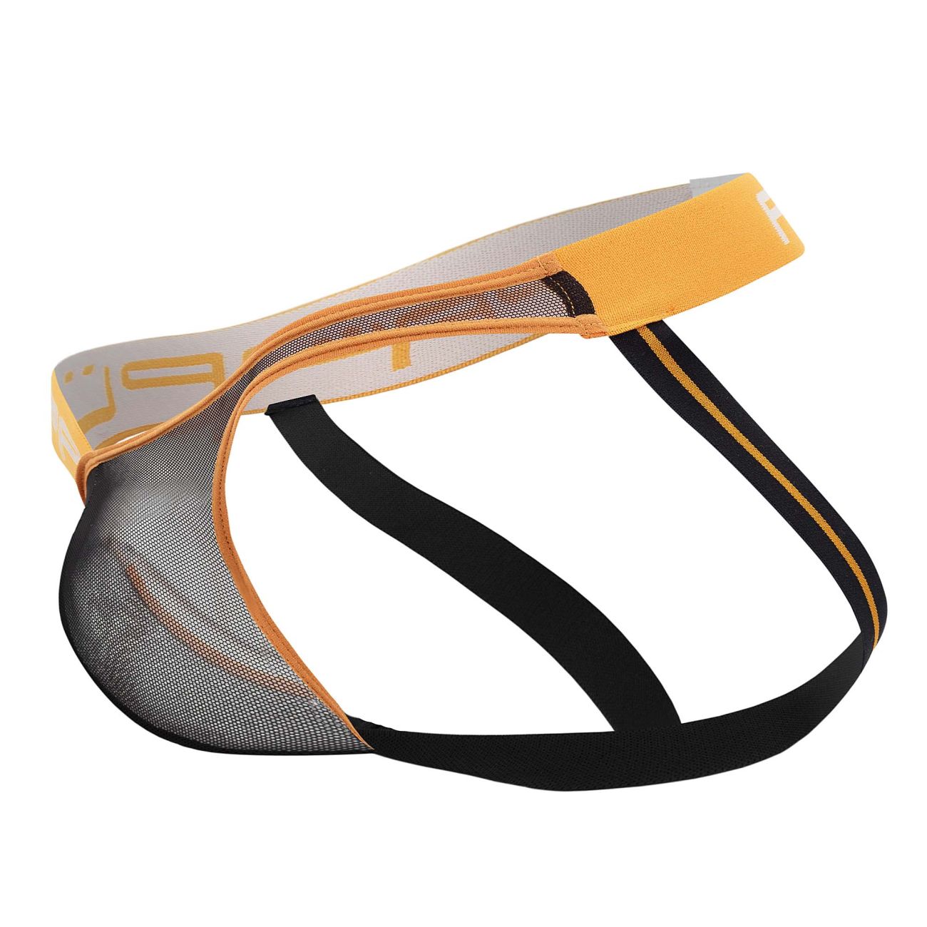 PPU 2308 One Side Mesh Jockstrap Orange