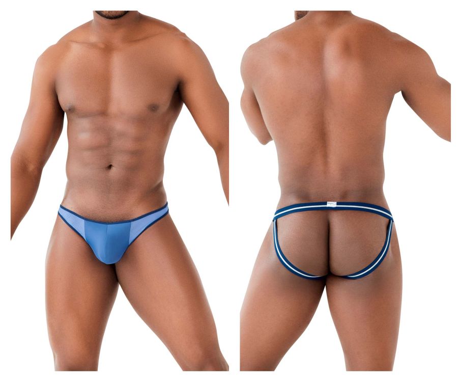 PPU 2309 Microfiber Jockstrap Blue