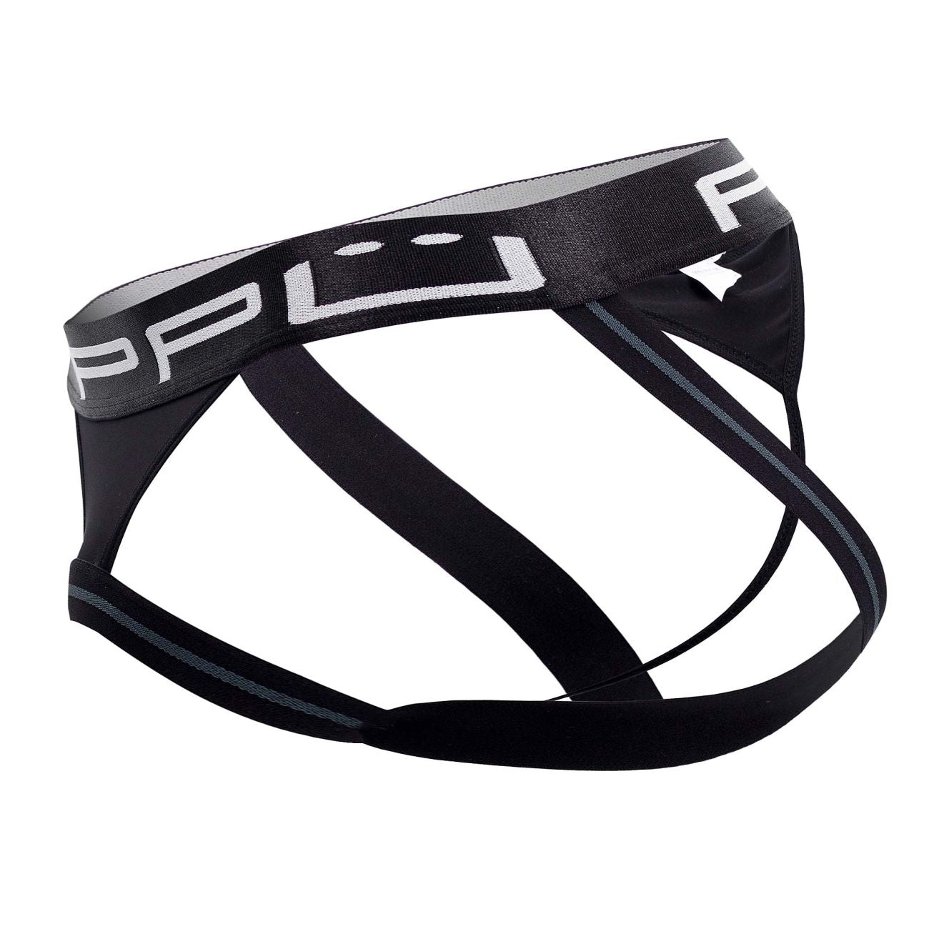 PPU 2310 Ball Lifter and Thong Jockstrap Black