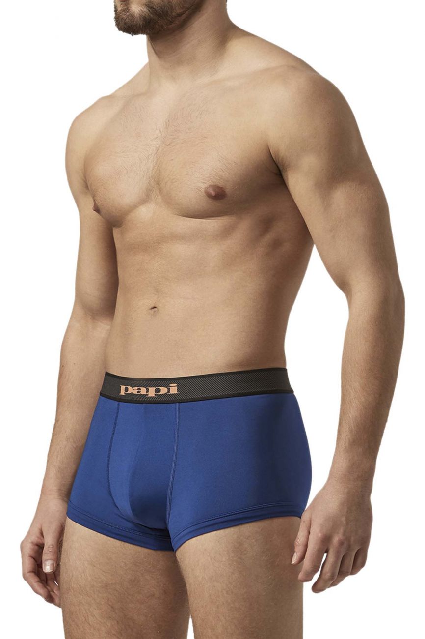 Papi UMPA074 2PK Microflex Brazilian Trunks Tropics-Blue