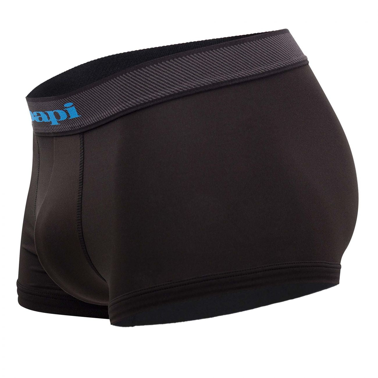 Papi UMPA076 2PK Microflex Brazilian Trunks Waves-Black