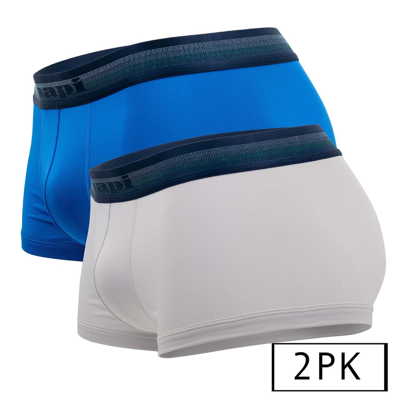 Papi UMPA107 2PK Microflex Performance Trunks Gray-Blue