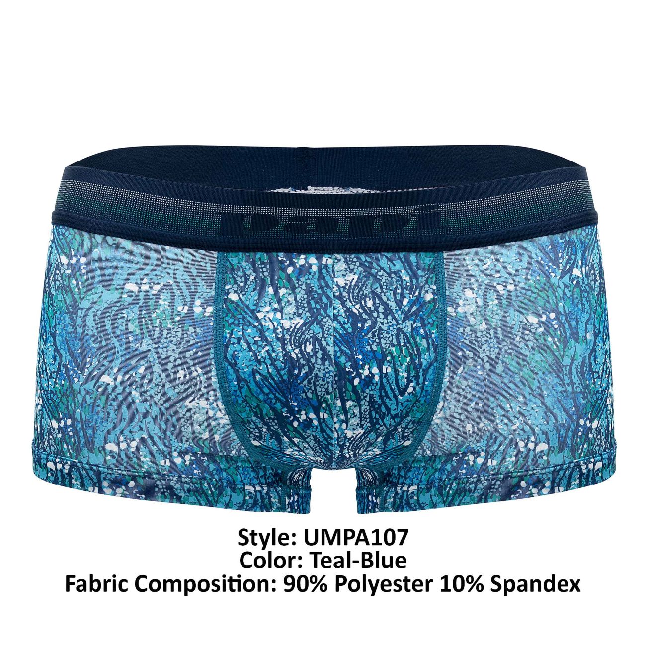 Papi UMPA107 2PK Microflex Performance Trunks Teal-Blue