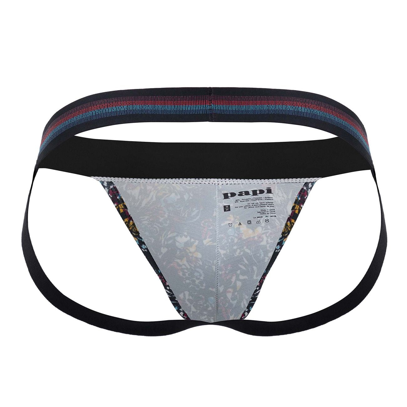 Papi UMPA108 2PK Microflex Performance Jockstrap Black-Blue