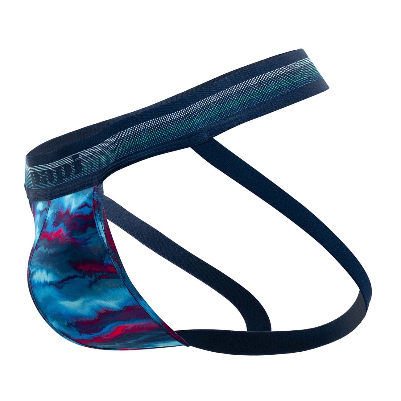 Papi UMPA108 2PK Microflex Performance Jockstrap Blue-Printed