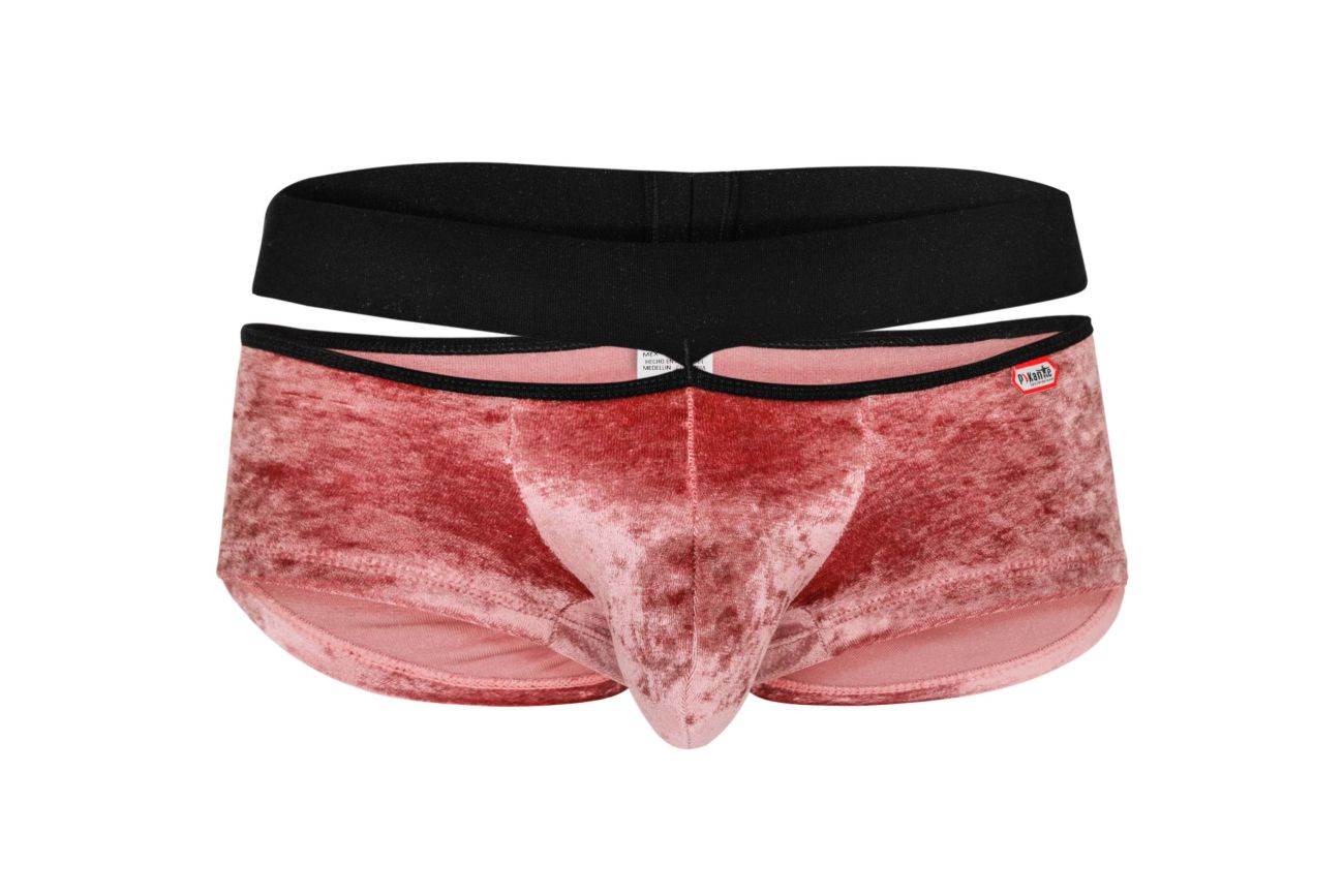 Pikante 1096 Clandestine Velvet Trunks Pink