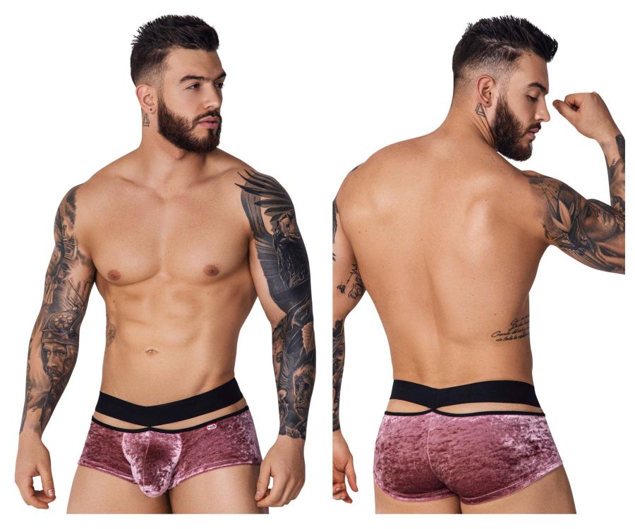 Pikante 1096 Clandestine Velvet Trunks Pink