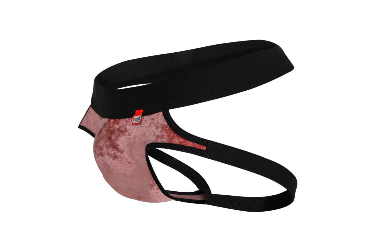 Pikante 1100 Clandestine Velvet Jockstrap Pink