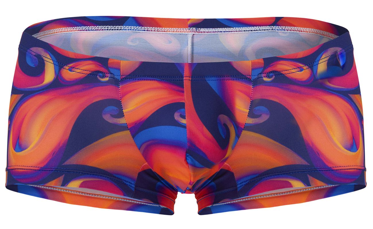 Pikante 1826 Kracent Mens Festive Hot Shorts Trunks Orange Multi