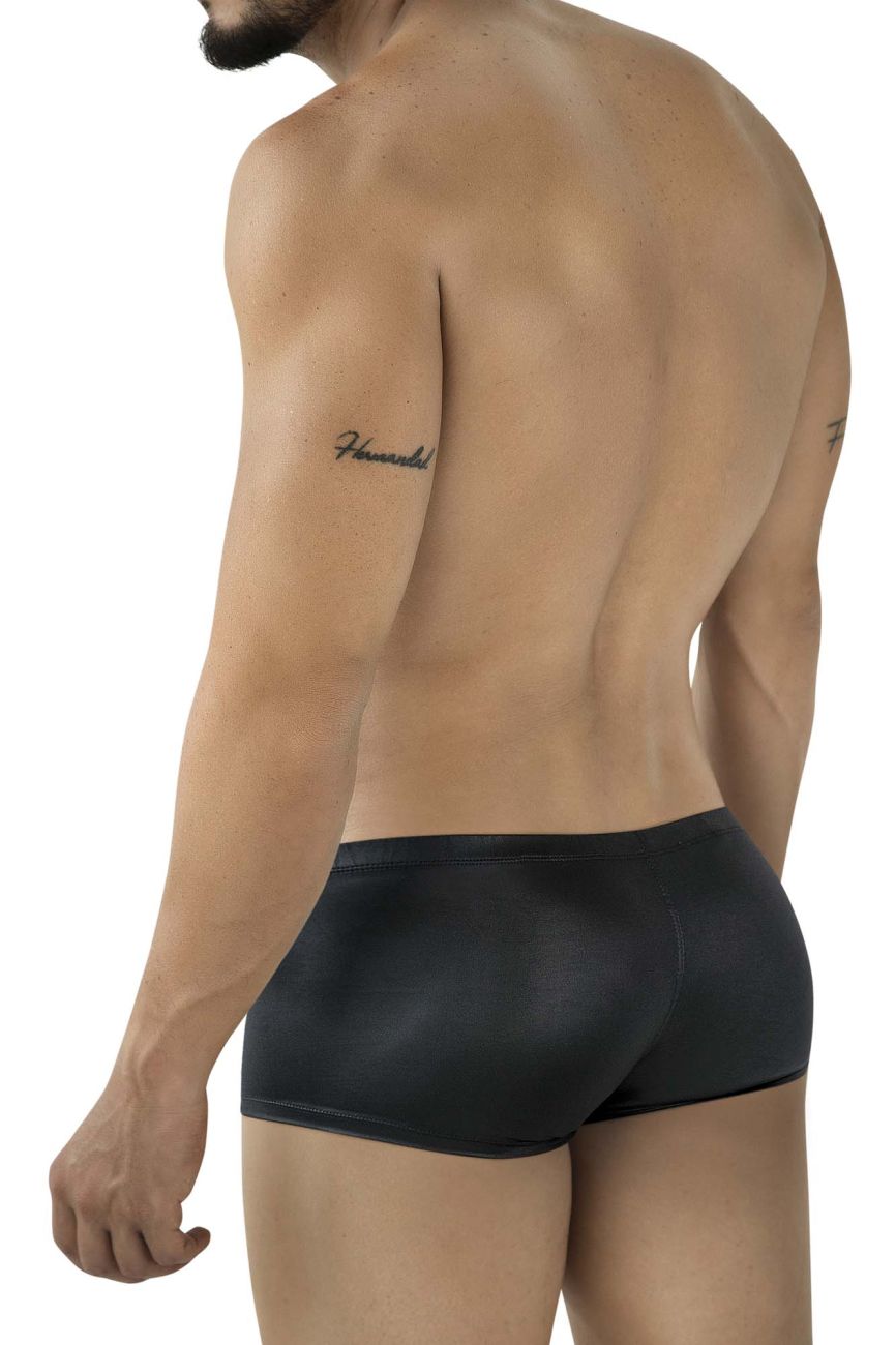 Pikante 2116 Candy 'Mens Bold Wet-look Trunks Black