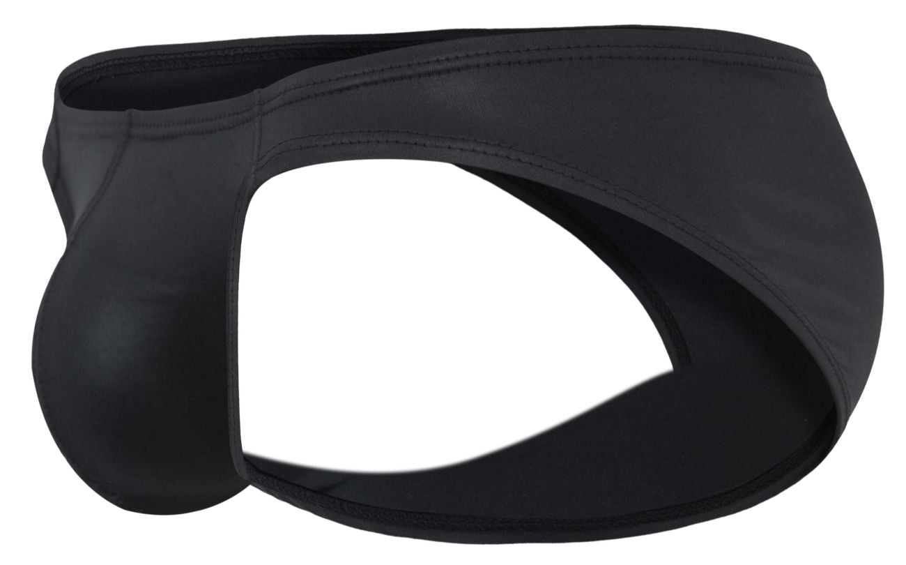 Pikante 2117 Candy Mens Bold Wet-look Briefs Black