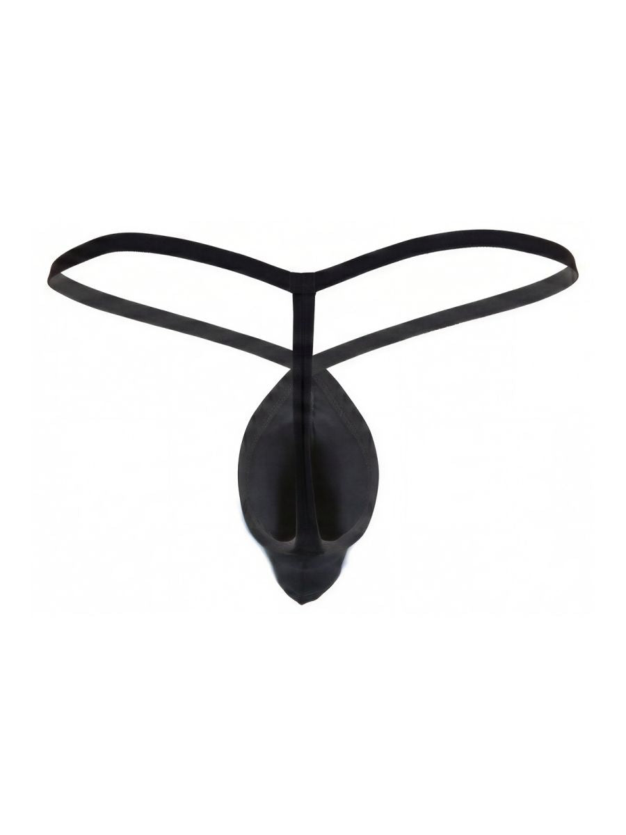 Pikante PIK 26087 Mens Daring Teardop Design G-String Black