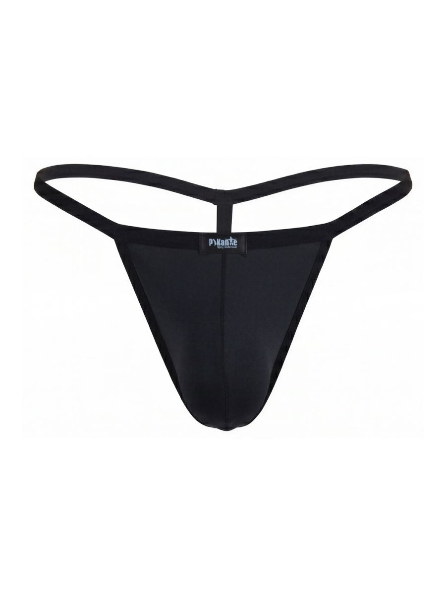 Pikante PIK 26096 Nut Mens Lightweight Barely There G-String Black